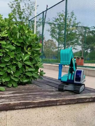 耐摔仿真挖土机,宝宝六一超酷礼物! #男孩六一礼物 #男孩玩具 #仿真玩具车 #儿童玩具车 #耐摔玩具