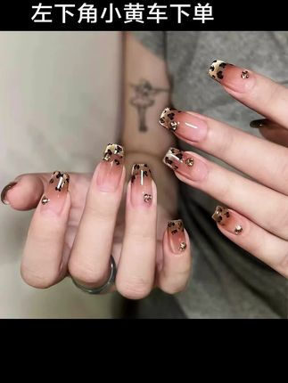 #美甲💅 #秋季美甲图 #豹纹美甲 #最流行美甲款式