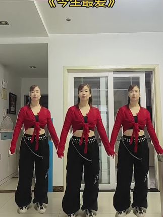 最潮的广场舞#简单易学