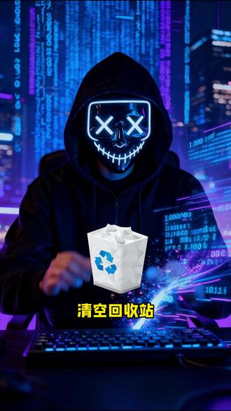 电脑回收站清空文件怎么恢复? 教你一招成功找回!#干货分享 #电脑知识 #技术分享 #办公技巧
