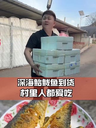深海鲐鲅鱼出口品质一卤盐腌制做法简单怎么做都好吃@DOU+小助手 @DOU+好生意 @DOU+上热门