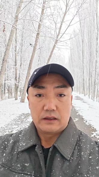 终于是下雪啦 #新农人计划 #正能量 #三农