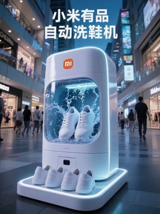 家人们,有了这台小米有品洗鞋机,洗鞋子再也不费劲!它是洗脱一体设计,把脏鞋放进去、倒点洗衣液,打开开关,就能自动清洗还能甩干,全程不用自己动手。 不管是运动鞋、帆布鞋还是日常穿的鞋子,都能轻松洗干净。洗完直接把鞋子挂起来晾干就行,省了刷鞋、拧水的麻烦。想解放双手的,赶紧试试它!#非常方便实用 #洗鞋机 #居家好物 #家居清洁 #家用好物