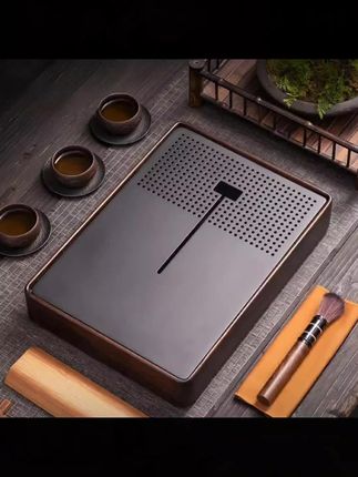 茶道新宠上线!2025新款茶盘,,轻奢质感满满,干泡台设计超实用,🍵✨ #茶具推荐 #功夫茶必备