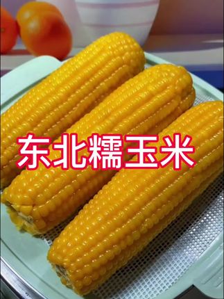 喜欢吃玉米的姐妹,一定不要错过了这个东北头茬甜糯玉米,吃起来软糯香甜还能拉丝,早上带去上班上学真的太合适了!#玉米#糯玉米 #黄糯玉米 #软糯香甜 #早餐