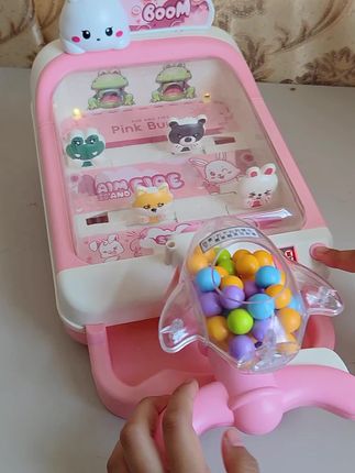 让孩子远离手机电视的弹珠机,就跟在商场里玩的一样,即锻炼孩子的手眼协调和反应速度,还特别好玩!#弹珠游戏机 #弹珠机 #玩个很新的东西 #儿童桌游 #益智玩具
