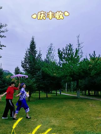 #丰收的喜悦 #丰收的季节硕果累累 #户外舞蹈
