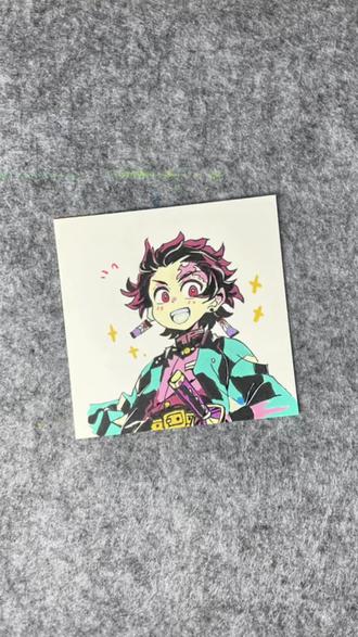 新尝试的配色画炭治郎,撞色的视觉冲击感太爱了!趴在画纸上涂涂抹抹的一下午,看着角色从线条变成完整的样子,这种成就感谁懂啊~#画画 #二次元 #动漫手绘 #绘画 #绘画教程