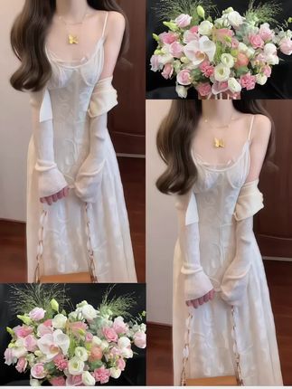 #上热门 #轻松get夏日淡人穿搭 #穿搭 #今日穿搭分享 #连衣裙 @DOU+小助手