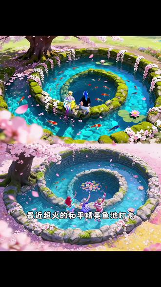 和平精英鱼池打卡裸眼3d教程来啦 快叫上搭子拍起来~#醒图 #和平精英 #醒图创作者 #和平精英打卡点 #火山地图锦鲤池打卡 和平精英锦鲤打卡口令 和平精英火山打卡指令 和平精英火山打卡点拍照教程 和平精英打卡鱼池 和平精英火山祭坛打卡 和平精英火山地图打卡点指令 和平精英古祭坛p图口令 和平精英樱花地图指令 和平精英ai指令