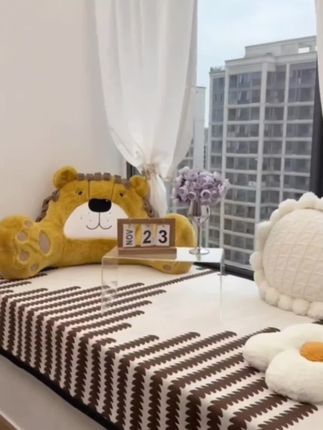 #飘窗垫 #飘窗垫子 #飘窗垫四季通用 #飘窗垫窗台垫 #沙发垫  飘窗垫轻奢高级雪尼尔窗台垫2025新款防滑阳台垫网红坐垫沙发垫