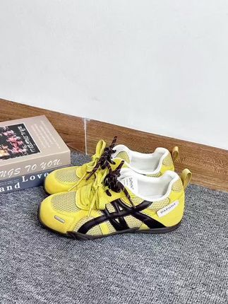 F21增高5cm德训鞋橡胶防滑底秋季新款隐形内增高透气时尚增高鞋#运动装备 #潮鞋推荐好看不贵 #女鞋穿搭 #运动鞋