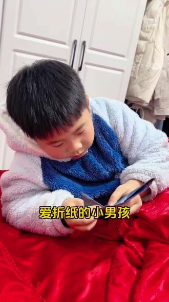 过年不需要做美甲了~#你们的孩子也是这样吗😂😂😂😄 #折纸