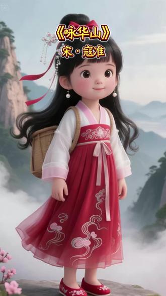 第135集 凌霄奇绝冠五岳《咏华山》 #每日古诗 #国学启蒙 #唐诗 #幼儿古诗 #启蒙教育
巍巍乎西岳!千年前,七岁神童寇准立于华山之巅,一句“只有天在上,更无山与齐”,如金石掷地,道尽了此山凌驾万仞、睥睨天地的奇绝气魄。抬头,红日仿佛咫尺可触;回首,白云已在脚下低徊——这不仅是孩童眼中奇幻的“举头红日近,回首白云低”,更是华山险绝入云最真切的灵魂写照。
其诗虽短,却如一把钥匙,开启了这座中华奇峰的魂魄。那奇峰刺破青冥,那危径盘旋于苍崖,非亲临其境者,不能体会诗中那御风而行、手可摘星辰的惊心动魄与磅礴诗意。登临华山,每一步攀登都仿佛踏在千年诗魄之上,奇险与雄美交融,非仅目见,更是灵魂的震撼与洗礼。
请随这千载诗心登顶吧!立于万仞之巅,你便是俯仰天地、吐纳古今的行者,将自身融入这永恒的山魂天籁之中。