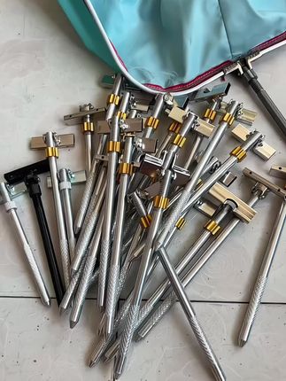 渔护配件一体万向定位器插杆通用型配件#渔具配件#渔护#钓鱼人