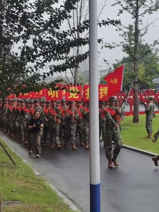 此去踏山河 归来皆英雄#宿州 #新兵欢送仪式 #当兵的人最光荣
