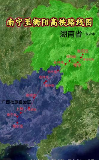 南宁至衡阳高铁 南衡高铁,南宁到衡阳,设计时速350公里。
广西段主线站点:南宁东、南宁北、上林、白莲机场、柳州东、桂林南、桂林北、全州南。
湖南段:永州南、祁阳南、常宁、南岳机场、衡阳东。
主线不进来宾市区,来宾西和宾阳北都只是支线联络线,不在主线。
这条高铁能打通广西北上大通道,助力区域发展。
目前还在前期工作,今年开不了工,预计十五五期间建设。#南宁至衡阳#南宁#衡阳#地理#抖音推广