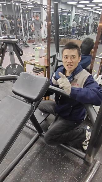 #健身器材翻新#沙发翻新换皮 #洛阳椅子翻新