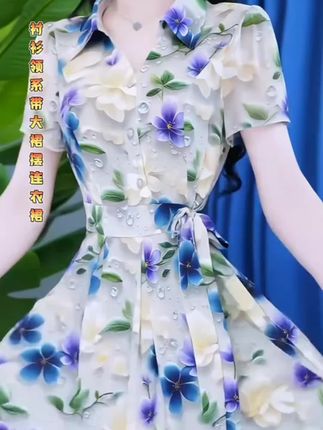 #连衣裙 #时尚妈妈装 #春季新款