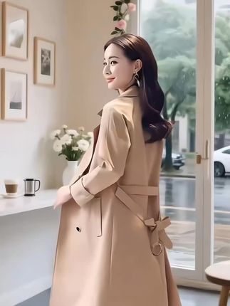 #风衣 #轻奢女装 #优雅气质 #风衣穿搭
