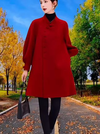 #双面呢#呢子外套#高级感穿搭 #洋气减龄 #显气质