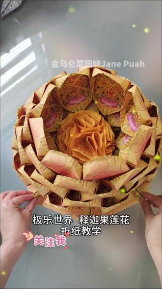 【极乐世界 释迦果莲花】‖OrigamiLotus 【极乐世界 释迦果莲花】 ‖ Origami Lotus
雨打清明前,万物复苏时。
所有的缅怀,都是为了积蓄力量,
像春笋一样破土而出。
材料💡
49张20.3x20.3cm正方形莲花纸
花瓣共有5层,每一层8张
#金马仑菜园妹 #折莲花 #手工 #DIY #祭祖