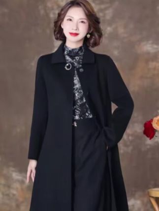 #双面羊毛呢大衣 #中长款呢大衣 #高级感穿搭 #秋冬呢大衣 #穿出自信穿出美丽