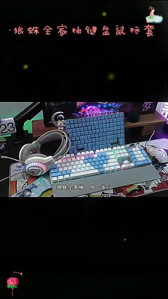 狼蛛f2088Pro全家桶键盘鼠标套装游戏键盘电脑笔记本通用 #键鼠套装