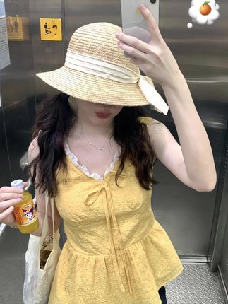 #韩系穿搭 #夏天该有的样子 #多巴胺女孩穿搭 #甜美穿搭 #小个子显高显瘦穿搭