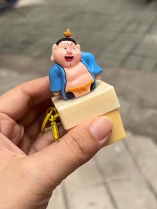 创意太乙真人语音按键钥匙扣包挂件搞笑整蛊新奇特玩具莫生气语音#钥匙扣 #儿童玩具 #整蛊 #挂件#解压