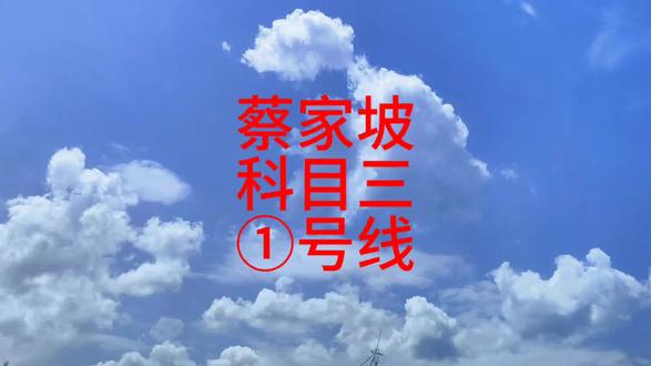 蔡家坡科目三路考#蔡家坡科目三 #原创视频