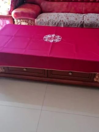 桌布耐磨颜值喜庆结婚实用印刷耐用喜庆设计茶几婚房布置大气立体#桌布 #茶几布餐桌布 #结婚用品 #喜庆用品 #婚房布置