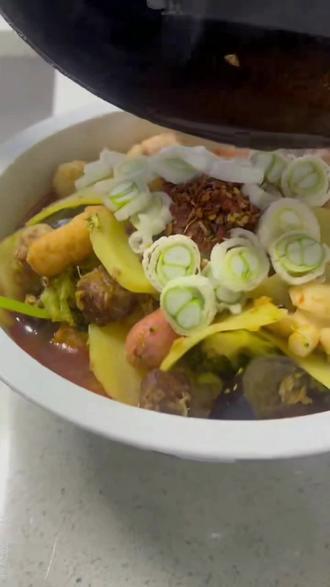 #全民晒晒节看紫薯精吃麻辣烫给我馋坏了,大哥这就安排上啦!#紫薯精 #老公做饭