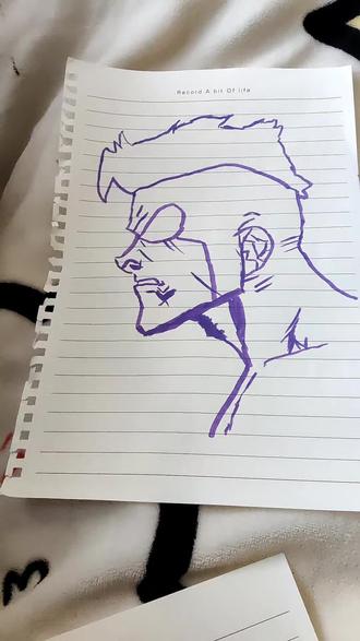 我把新画的那一张也加上了#无敌少侠#绘画