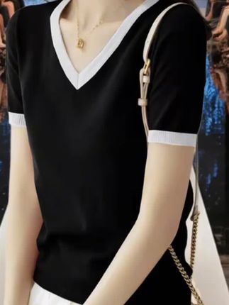 #女神 #减龄气质 #春秋穿搭 #百搭上衣 #女神穿搭