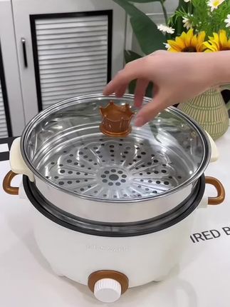 上蒸下煮一体电煮锅 #电煮锅 #多功能小电锅 #电火锅 #厨房小家电 #锅具@DOU+好生意 @DOU+小助手