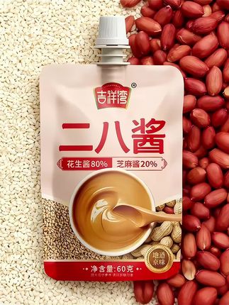 二八酱老北京口味火锅蘸料麻酱调料芝麻酱正宗花生酱拌面家用老北京风味二八酱好价推荐分享#二八酱