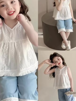 #高品质童装 #夏季穿搭 #女童夏季穿搭 #女童韩系穿搭 #初夏的味道