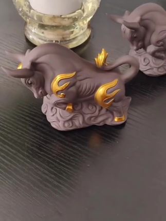 #十二生肖运势 #牛气冲天 #茶宠摆件 #茶具摆件 #摆件工艺品 紫砂茶宠摆件