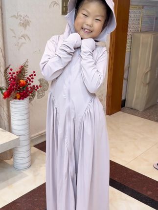夏天出门,一定要给女儿安排这款防晒衣, 好看又防晒!#女童防晒衣 #出门必备