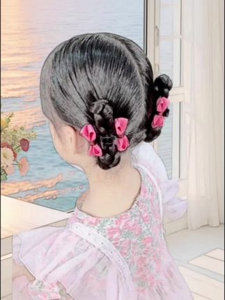 #儿童编发 #生女儿就是用来打扮的 #简单好看发型 #头发怎么扎好看 #编发简单易学