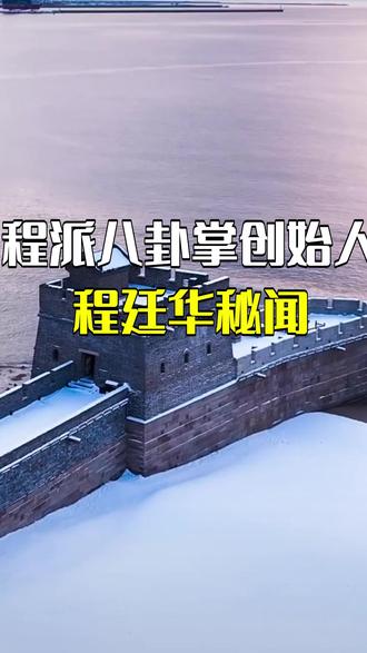 程派八卦掌创始人程廷华秘闻 #程派八卦掌 #估衣街 #眼镜程 #趟泥步 #风驰途记