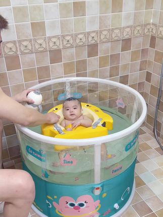 我宣布!这玩水装备该得诺贝尔带娃奖! #voutdo #voutdoing婴儿游泳圈 #宝宝游泳 #蛋蛋圈