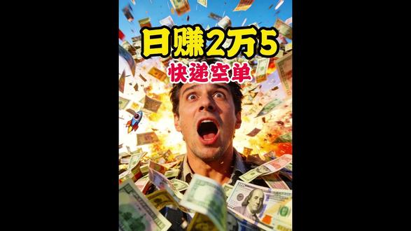 你敢信吗?靠快递空单 日赚2万5 把平台规则当提款机,月捞几十万#骗局 #认知提升 #认知觉醒