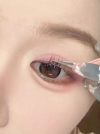 一眼就心动的女团假睫毛,#根根分明的睫毛 #女团假睫毛 #韩系女高妆 #睫毛分享 #美睫分享