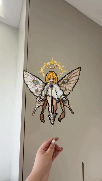 教程来喽#手工diy #拼豆 #拼豆图纸