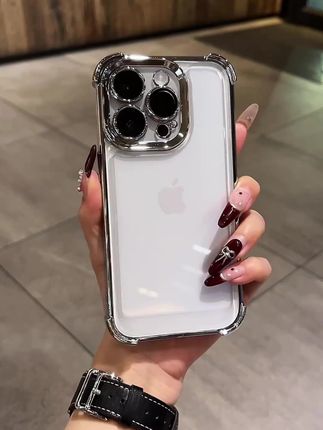#iPhone15#美出高级感#性价比 四角气囊高透壳#强烈推荐 自带玻璃镜头膜保护#这也太好看了