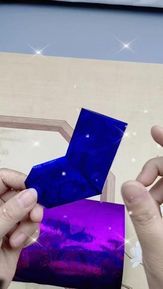 家人们袜子教程来了#手工 #折纸