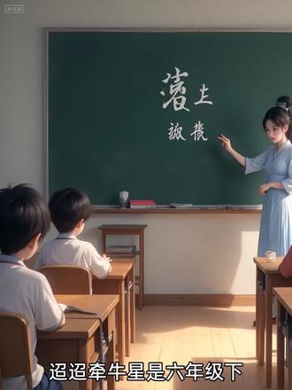六年级语文下册第3课 古诗三首《迢迢牵牛星》知识考点#知识考点#知识重点归纳 #知识复习