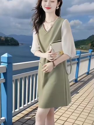 4.64 复制打开抖音,看看【欣妹❤️的作品】# 显瘦显高显气质 # 优雅气质 # 秋季新款 #... #